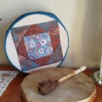 tambour bleu electrique 8